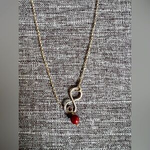 Infinity Lariat Necklace